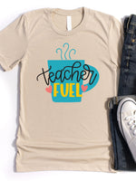 Teacher Fuel Graphic Tee