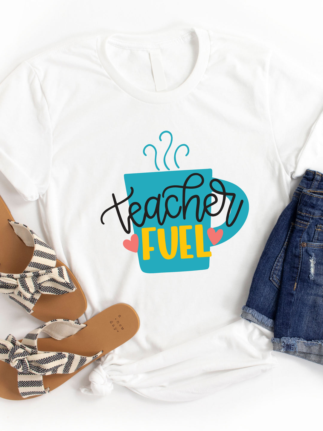 Teacher Fuel Graphic Tee