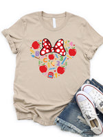 Teacher Minnie Mouse Graphic Tee