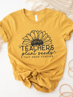 Teachers Plant Seeds That Grow Forever Graphic Tee