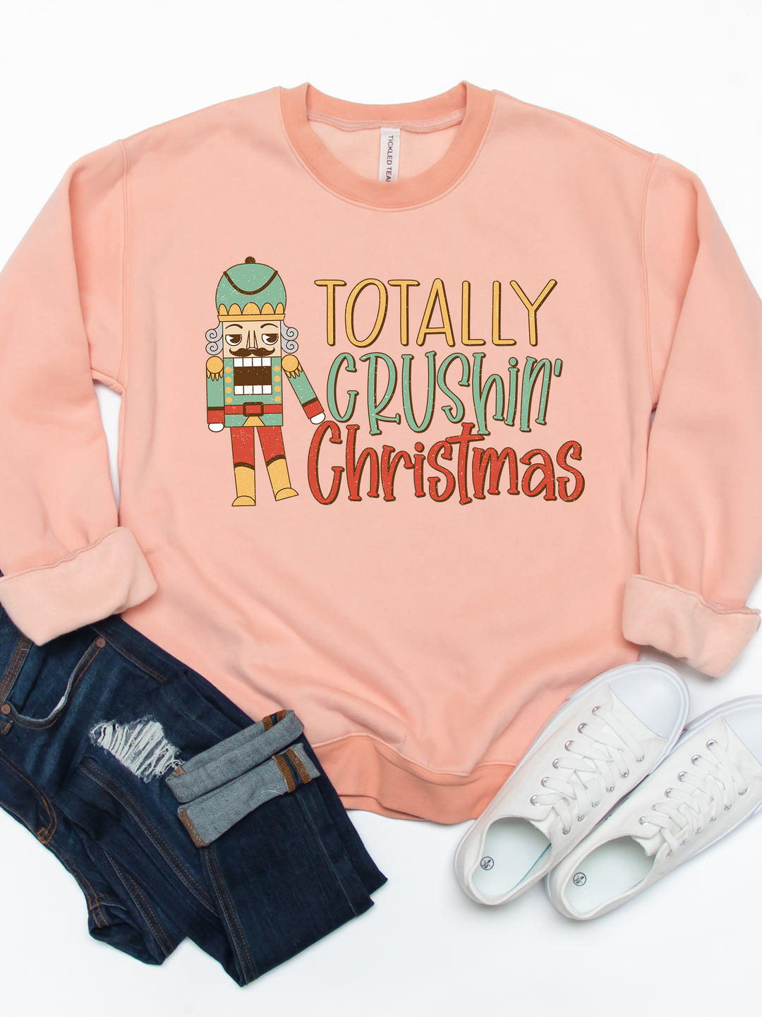 Totally Crushing Christmas - Graphic Sweatshirt