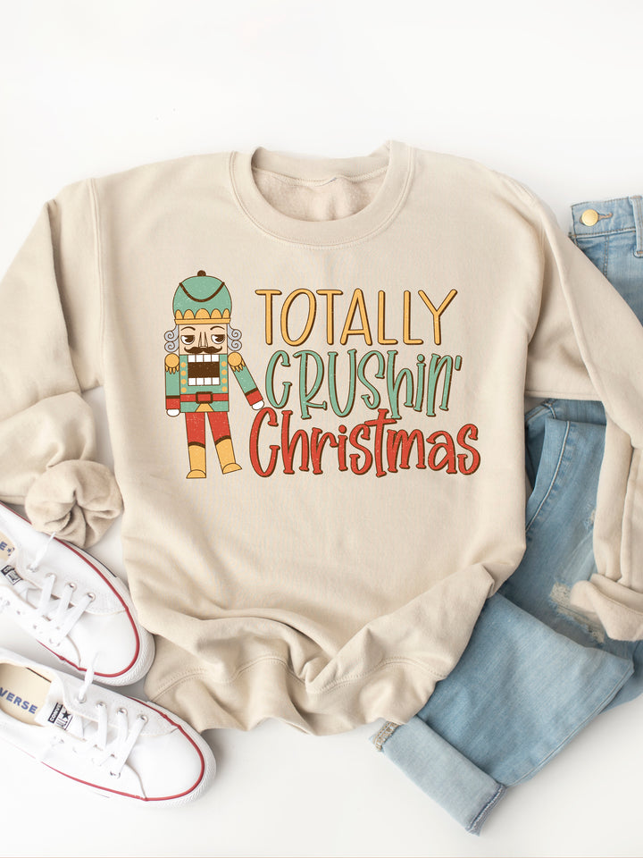 Totally Crushing Christmas - Graphic Sweatshirt