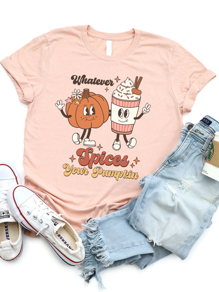 Whatever Spices Your Pumpkin Latte Graphic Tee