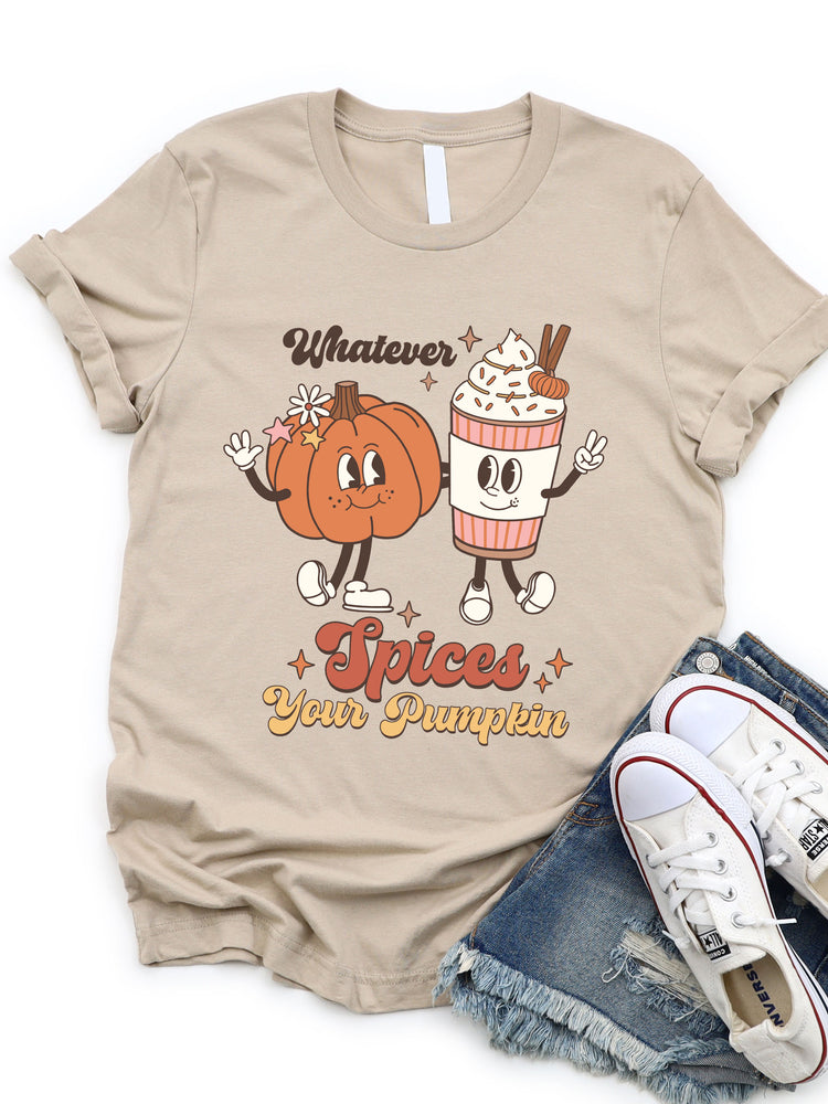 Whatever Spices Your Pumpkin Latte Graphic Tee