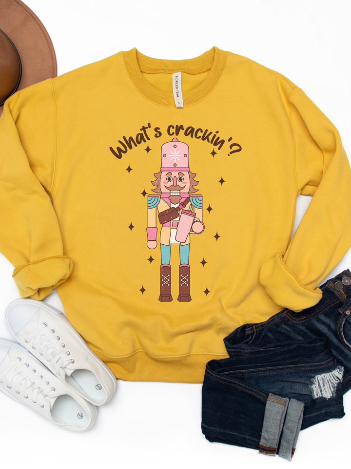 What's Crackin Stanley Nutcracker - Graphic Sweatshirt