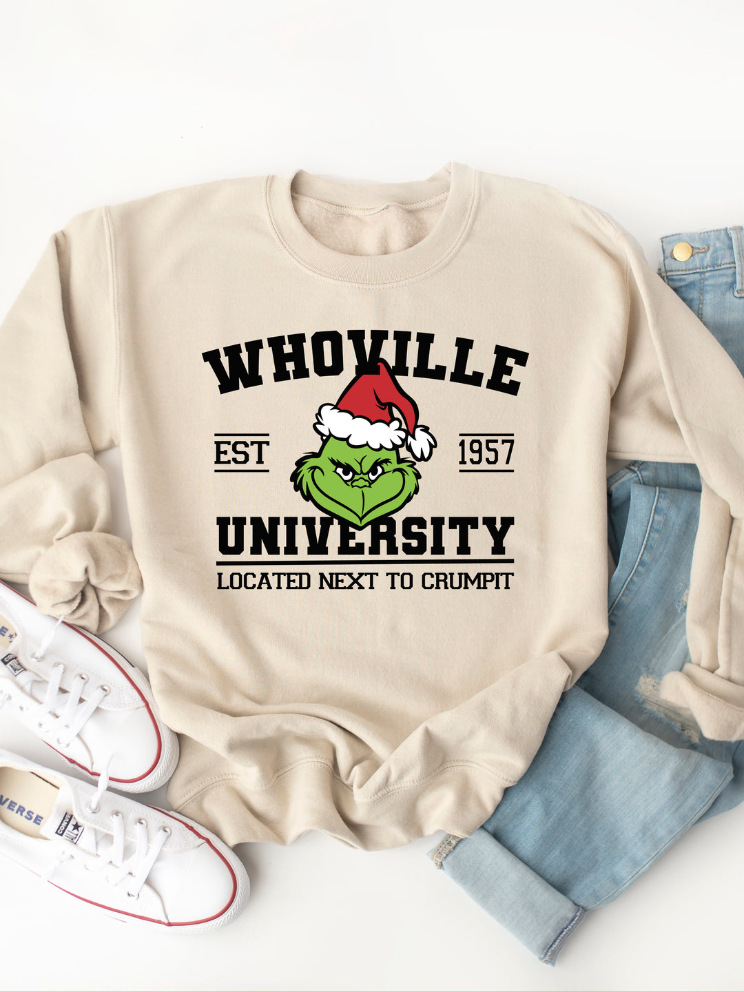 Whoville University - Graphic Sweatshirt