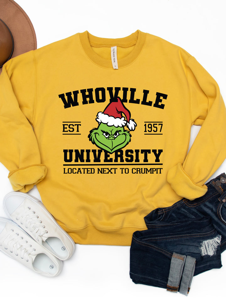Whoville University - Graphic Sweatshirt