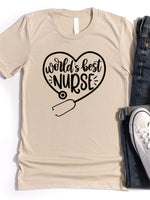 World's Best Nurse Graphic Tee