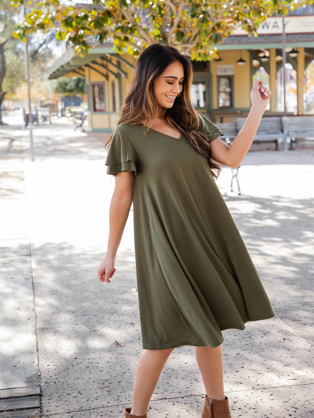 The Gabriella Swing Dress