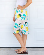 Pattern Weekend Skirt - Lemon - Tickled Teal LLC