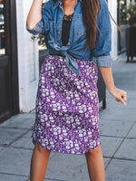 Fiona Weekend Skirt - Purple