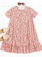 Rudy Dress - Small Red Floral
