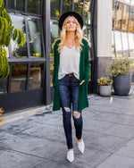 The Margeau Cardigan - Green