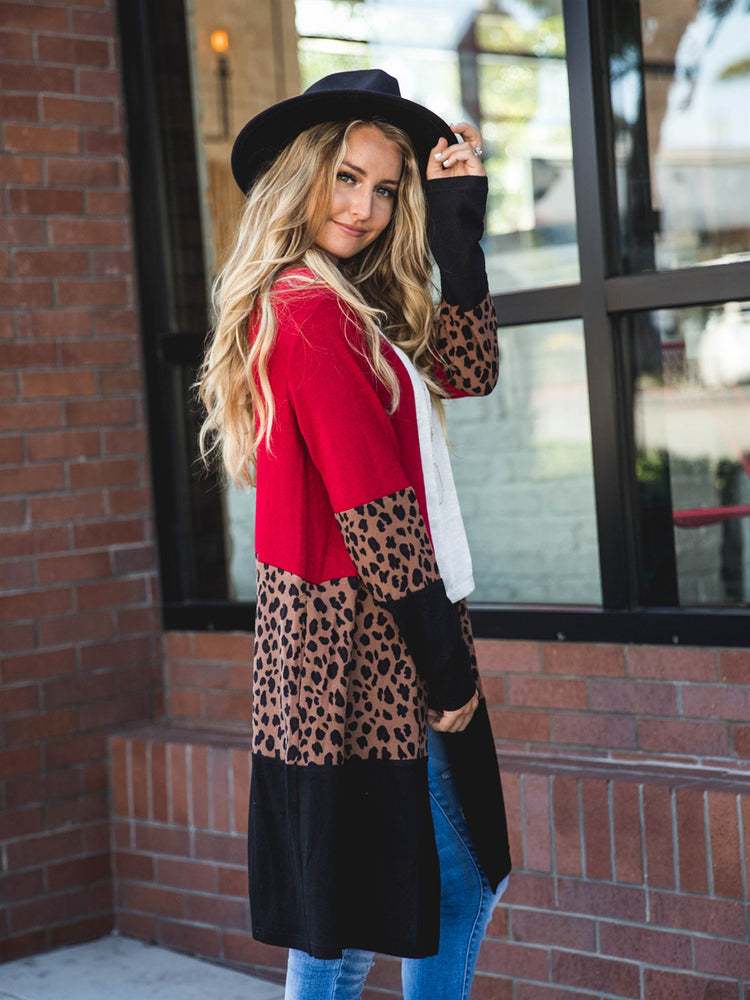 The Briana Cardigan - Red