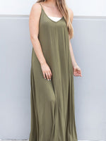 The Everyday Tank Dress - Olive