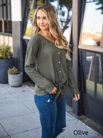 Riley Top - Olive