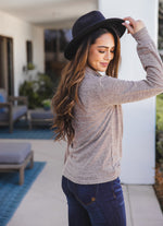 The Asher Top - Tan