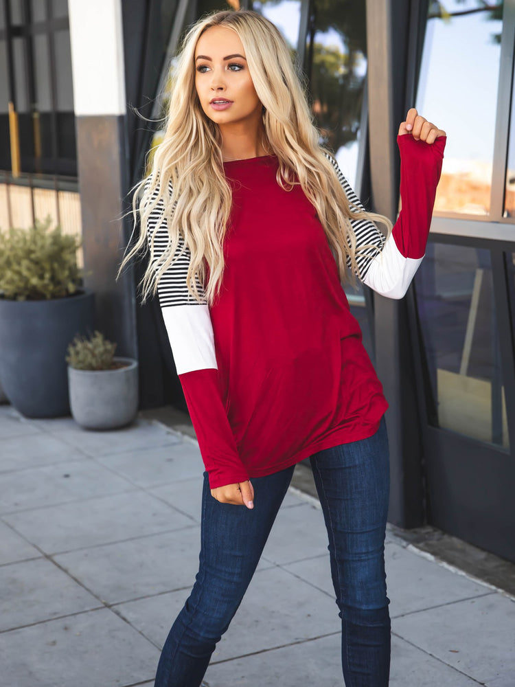The Christy Top - Red