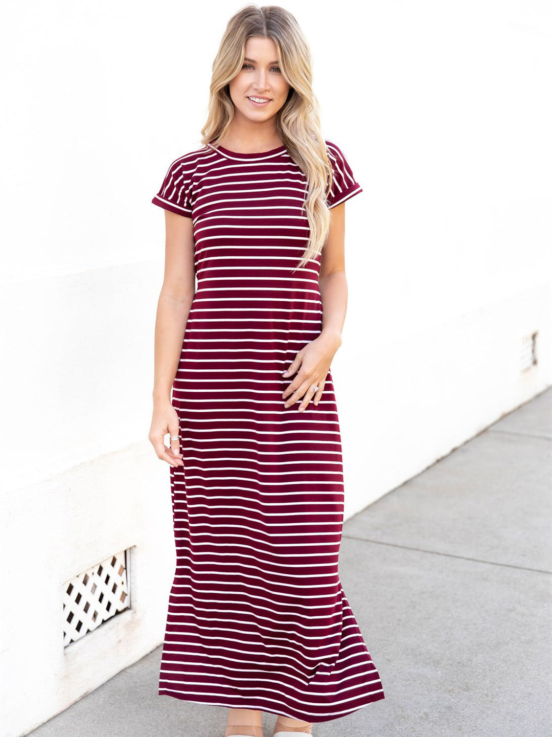 izzy maxi dress The Izzy Maxi Dress Pink / Large