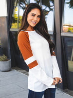 Alexa Top - Burnt Orange