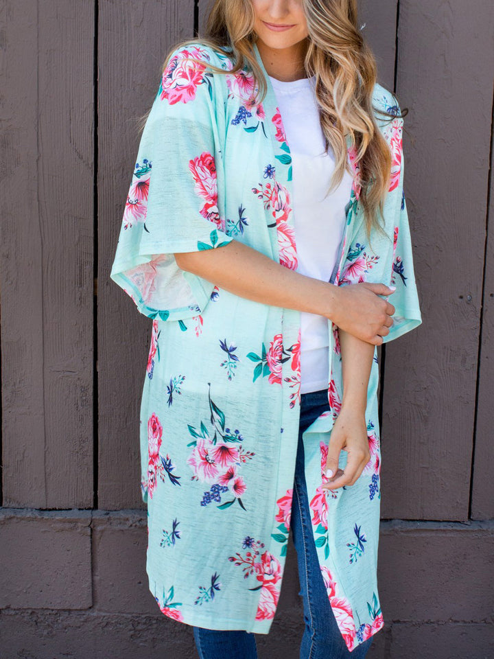 Summer Floral Kimono