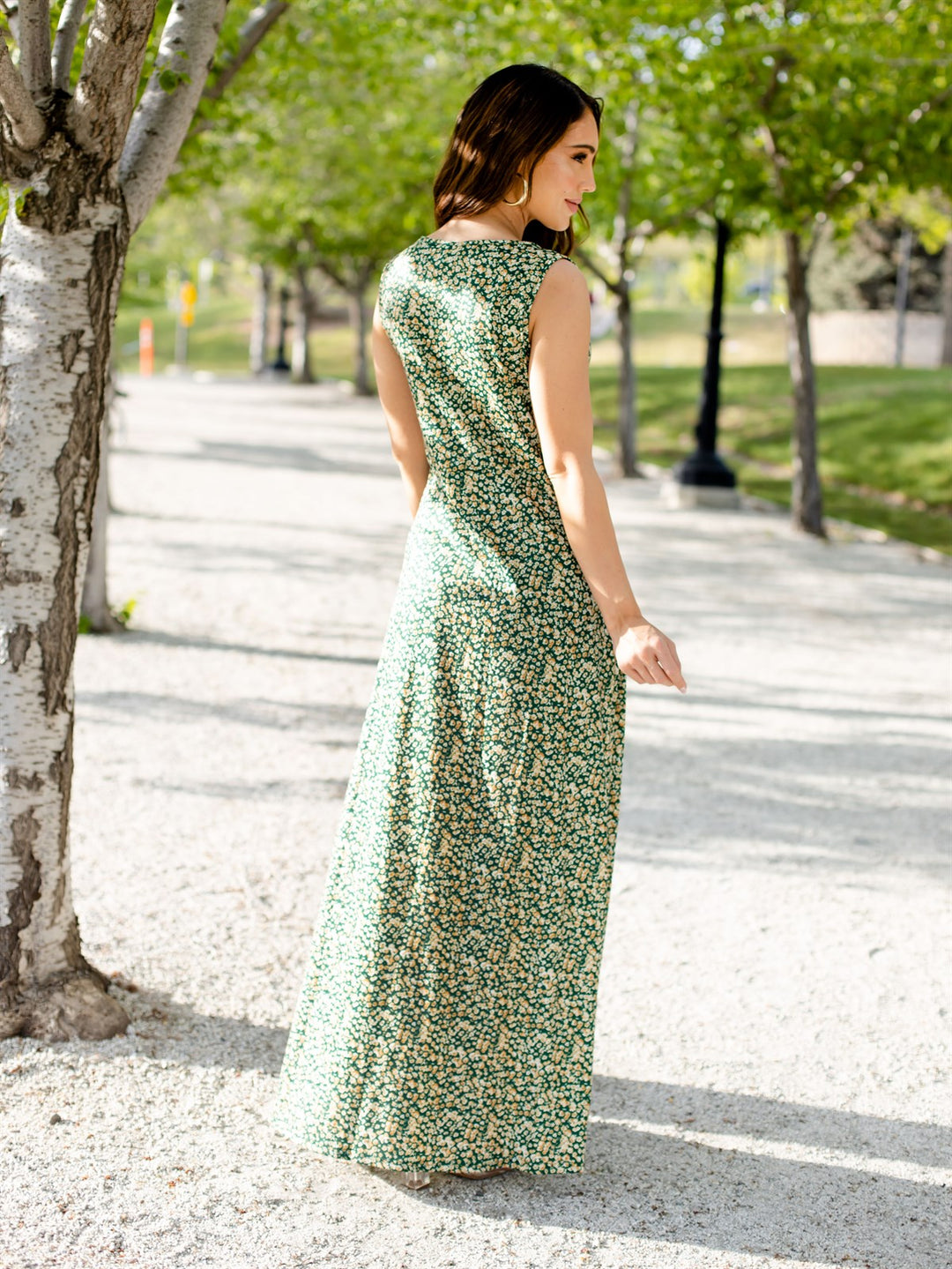 Floral Maxi Tank Dress - Stylish Sleeveless Summer Dress Tickled Teal LLC Floral Maxi Tank Dress - Stylish Sleeveless Summer Dress Tickled Teal LLC