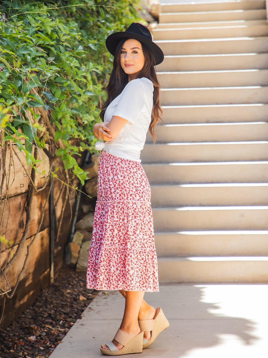 Amara Floral Skirt