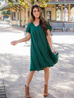 The Gabriella Dress - Jade Green