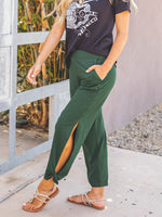 Brie Tie Pants - Green