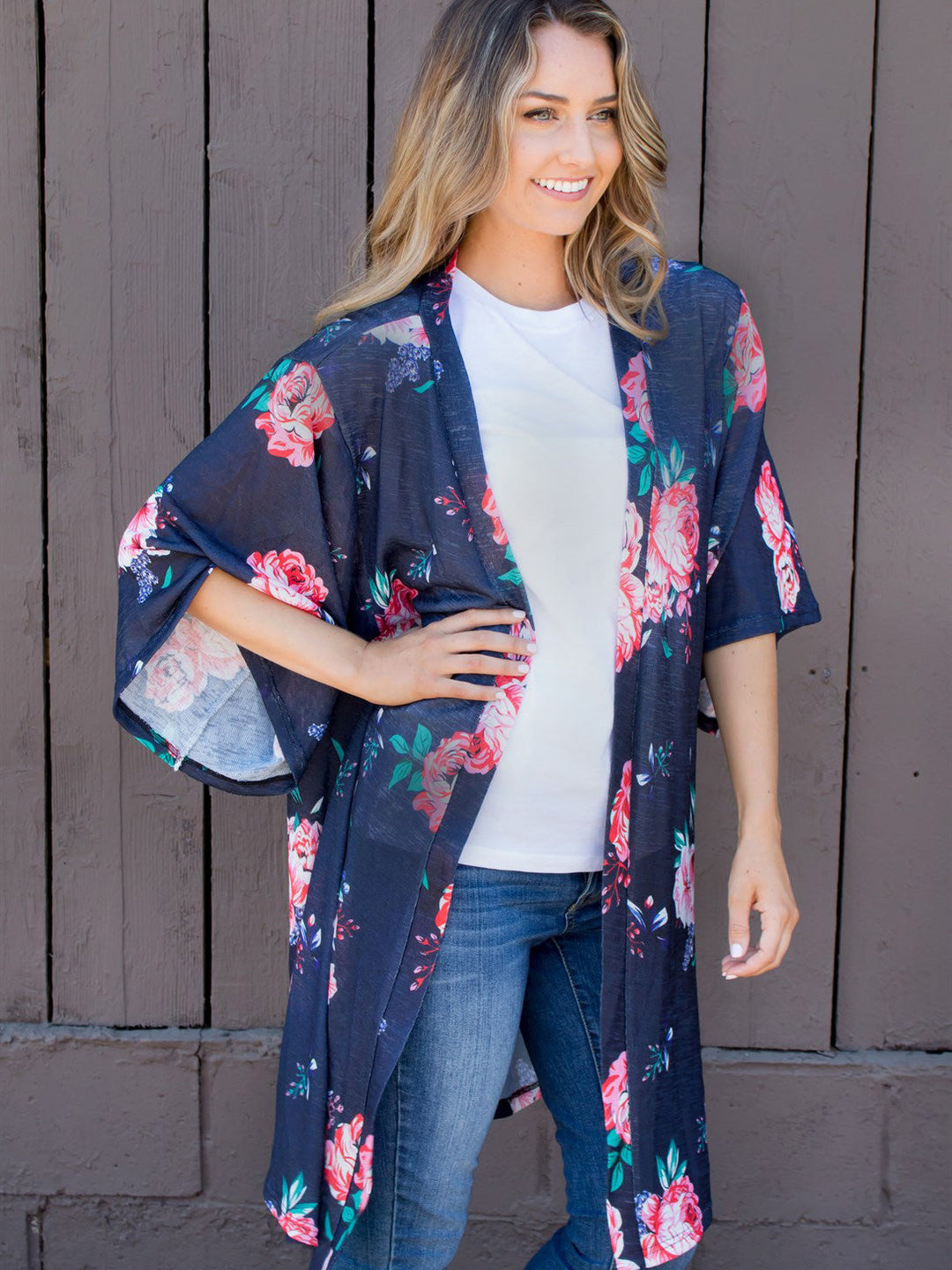 Summer Floral Kimono