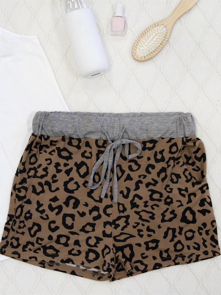 Leopard Lounge Shorts