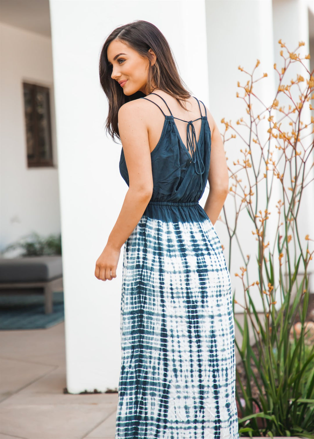 Tie-Dye Maxi Dress