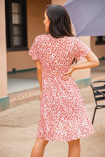Patterned Katie Dress - Red Floral
