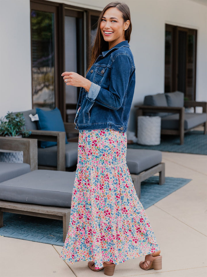 Kendall Skirt - Multicolor Floral