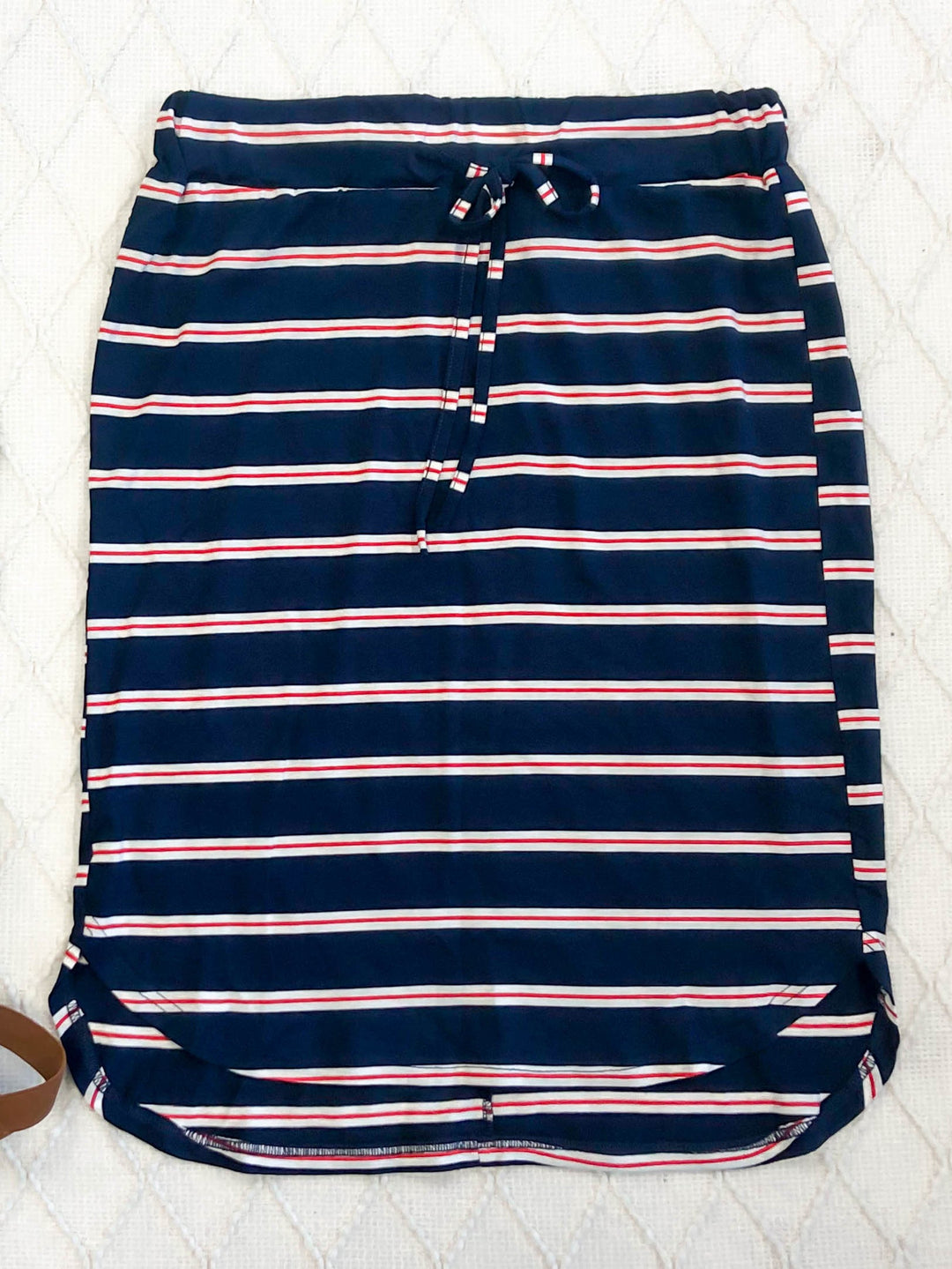 Double Stripe Elena Weekend Skirt