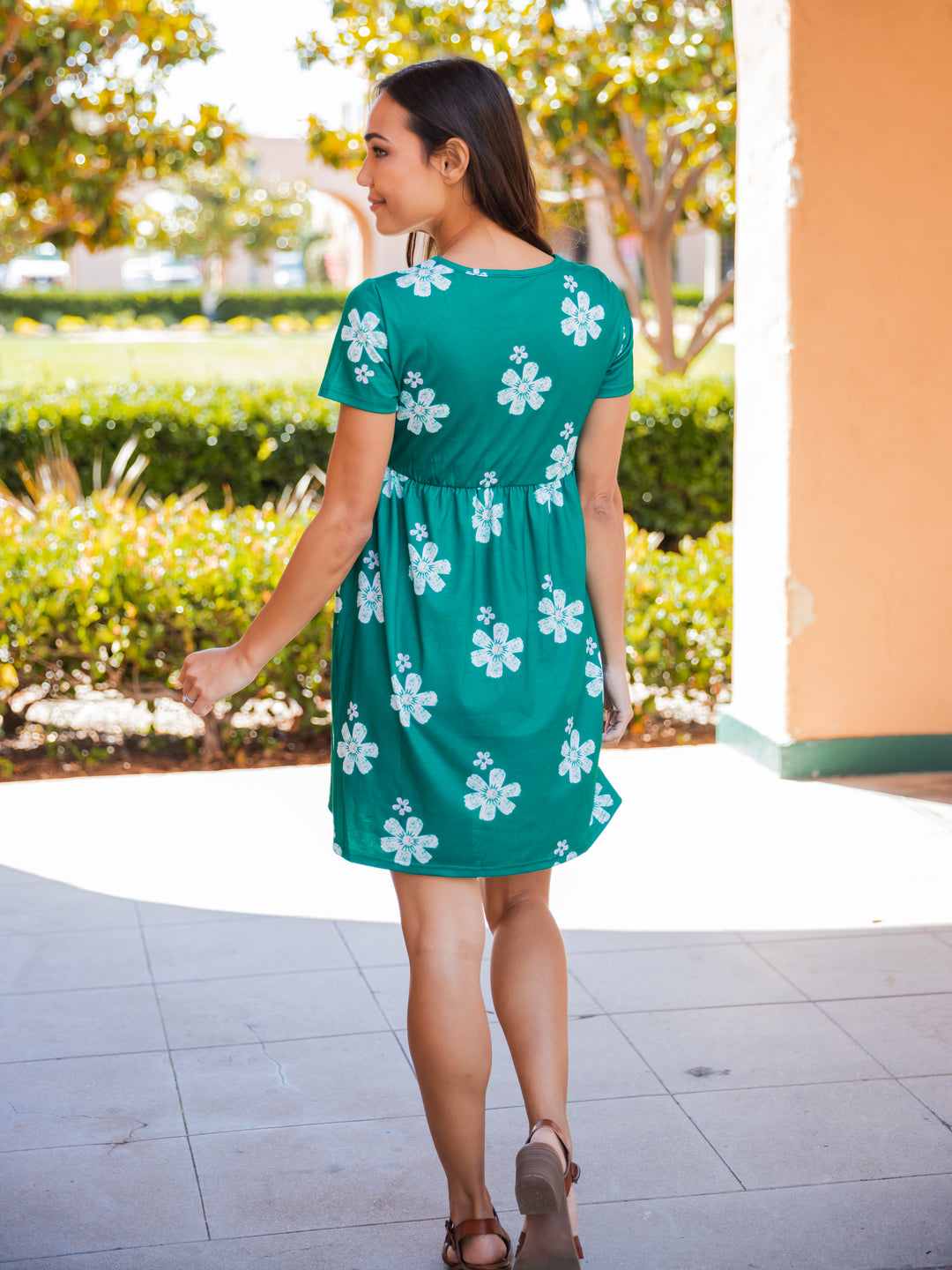 Daniella Midi Dress - Green