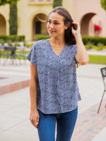 The Jayce Top - Blue