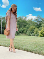 Heather Pocket Dress - Brown