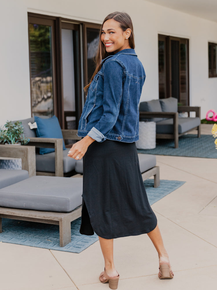 The Lyla Skirt - Black