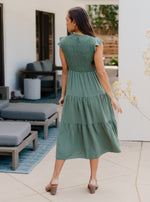 The Nicky Dress - Sage