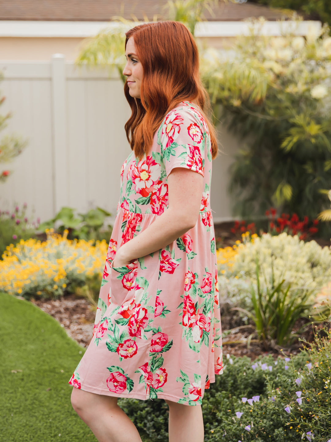 Mommy & Mini Dresses - Pink Mom XL / Teal Mommy & Mini Dresses - Pink Mom XL / Teal