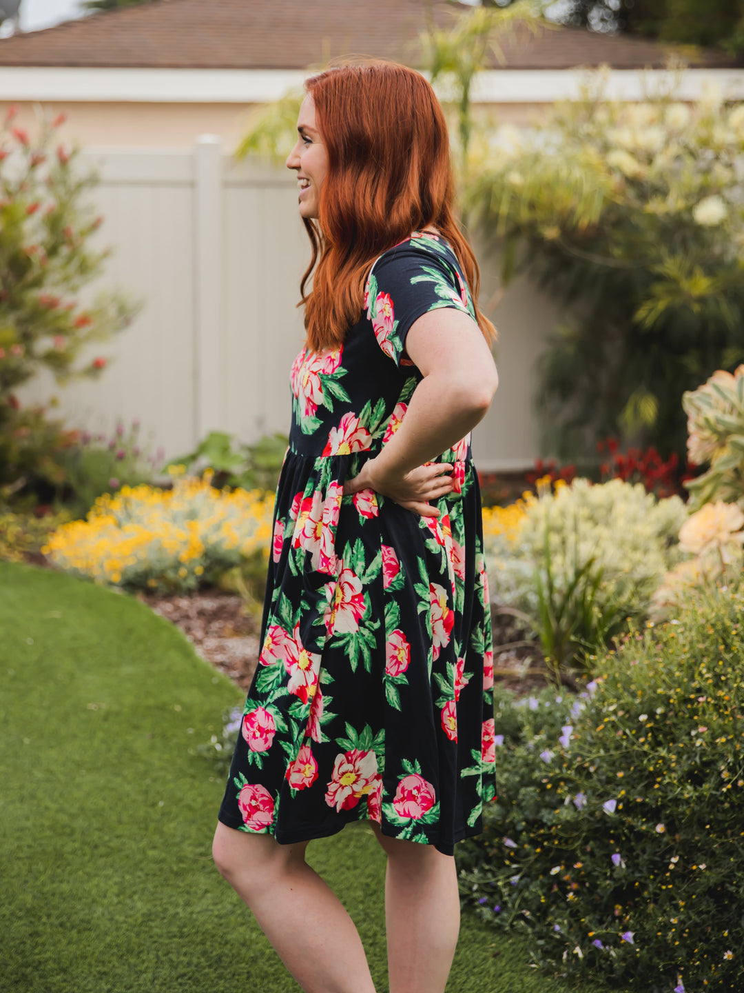 Floral Mommy & Mini Dress - Mom