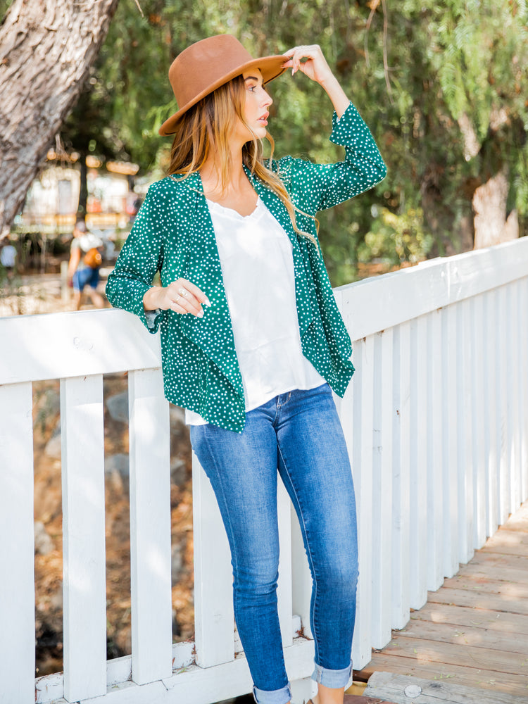 Maia Blazer - Green Dot