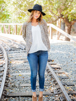 Maia Blazer - Small Brown Cheetah