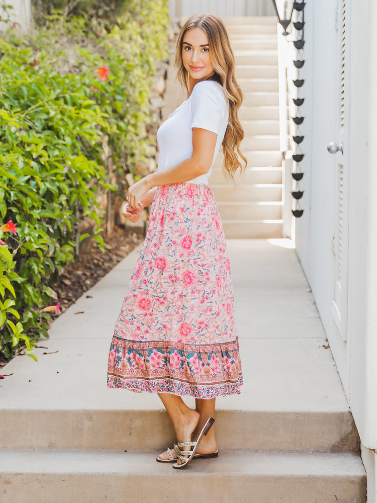 Zander Skirt - Pink