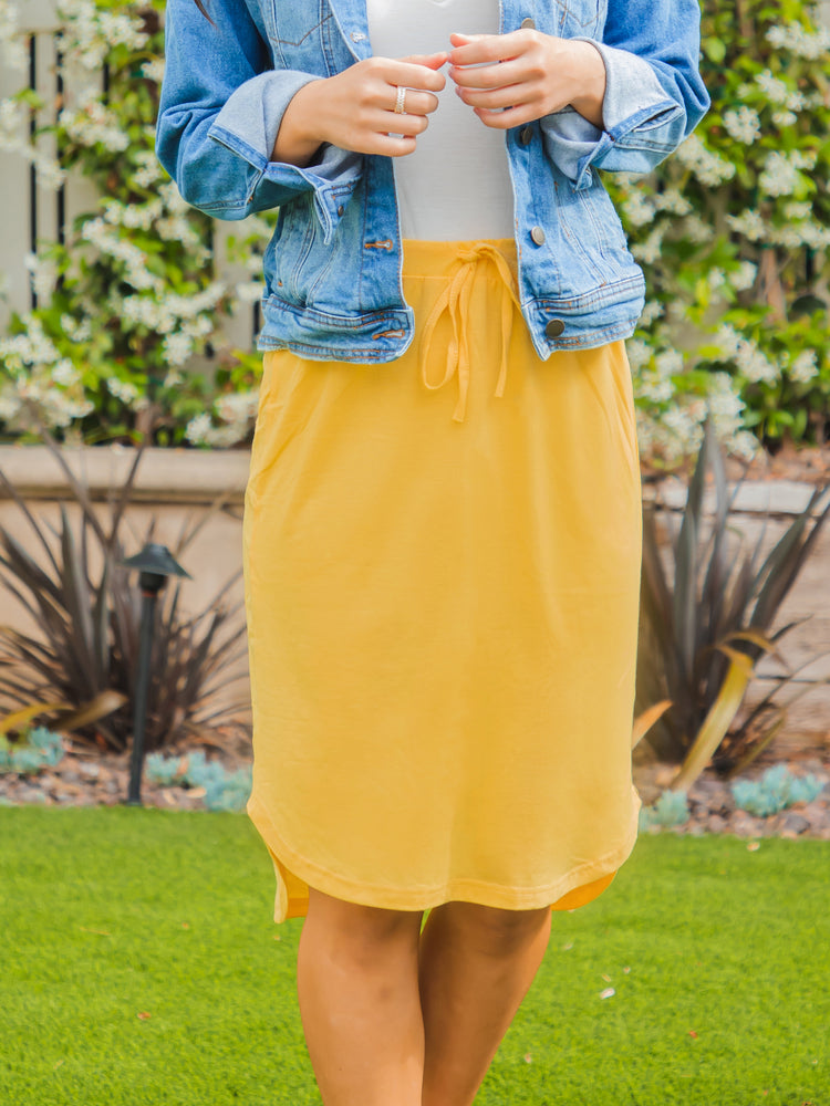 Weekend Skirt - Yellow
