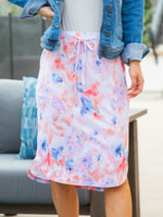 Watercolor Weekend Skirt - Multi Color