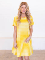 The Delilah Dress - Yellow