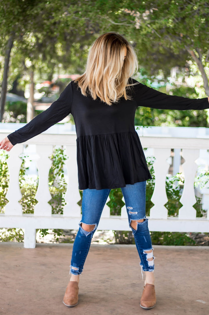 The Evelyn Top - Black