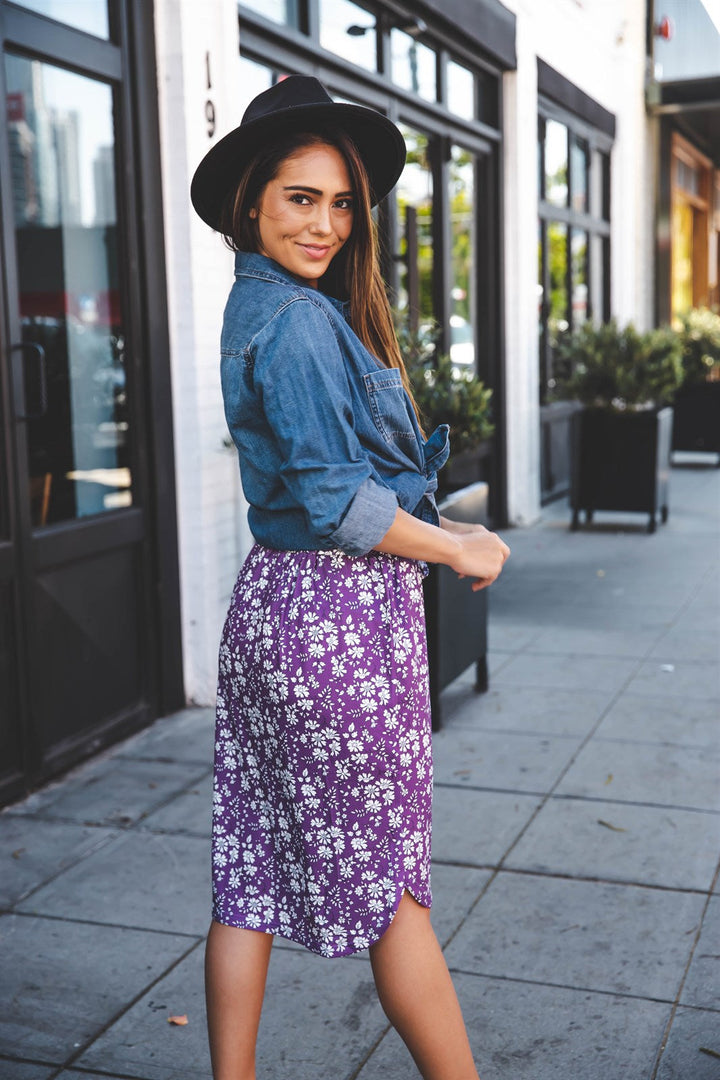 Dainty Floral Fiona Weekend Skirt